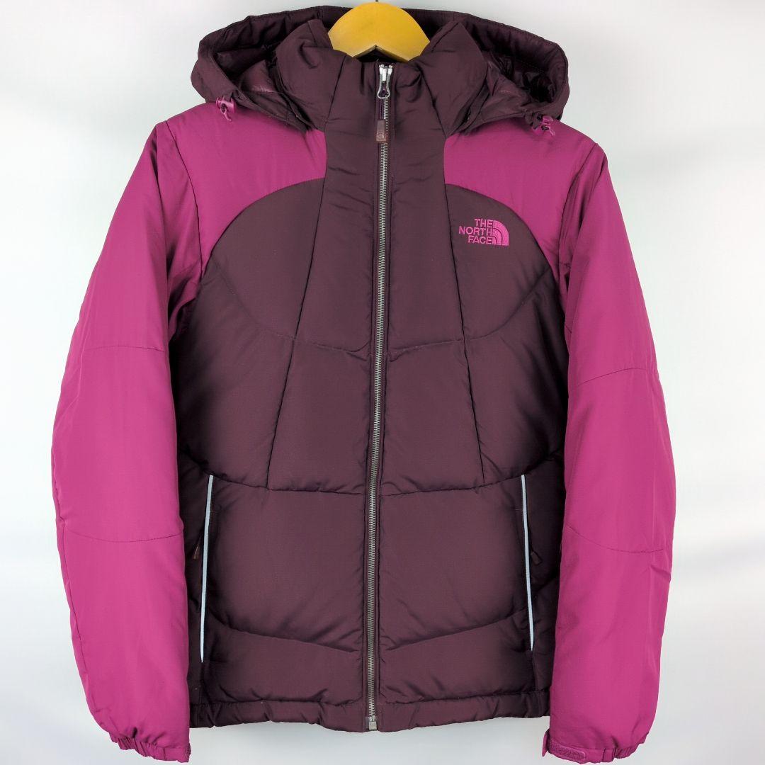 【​ノースフェイス】ダウンジャケット 韓国古着 レディースM ベンチレーション付 ノースフェイス】ダウンジャケット 韓国古着 レディースM ベンチ