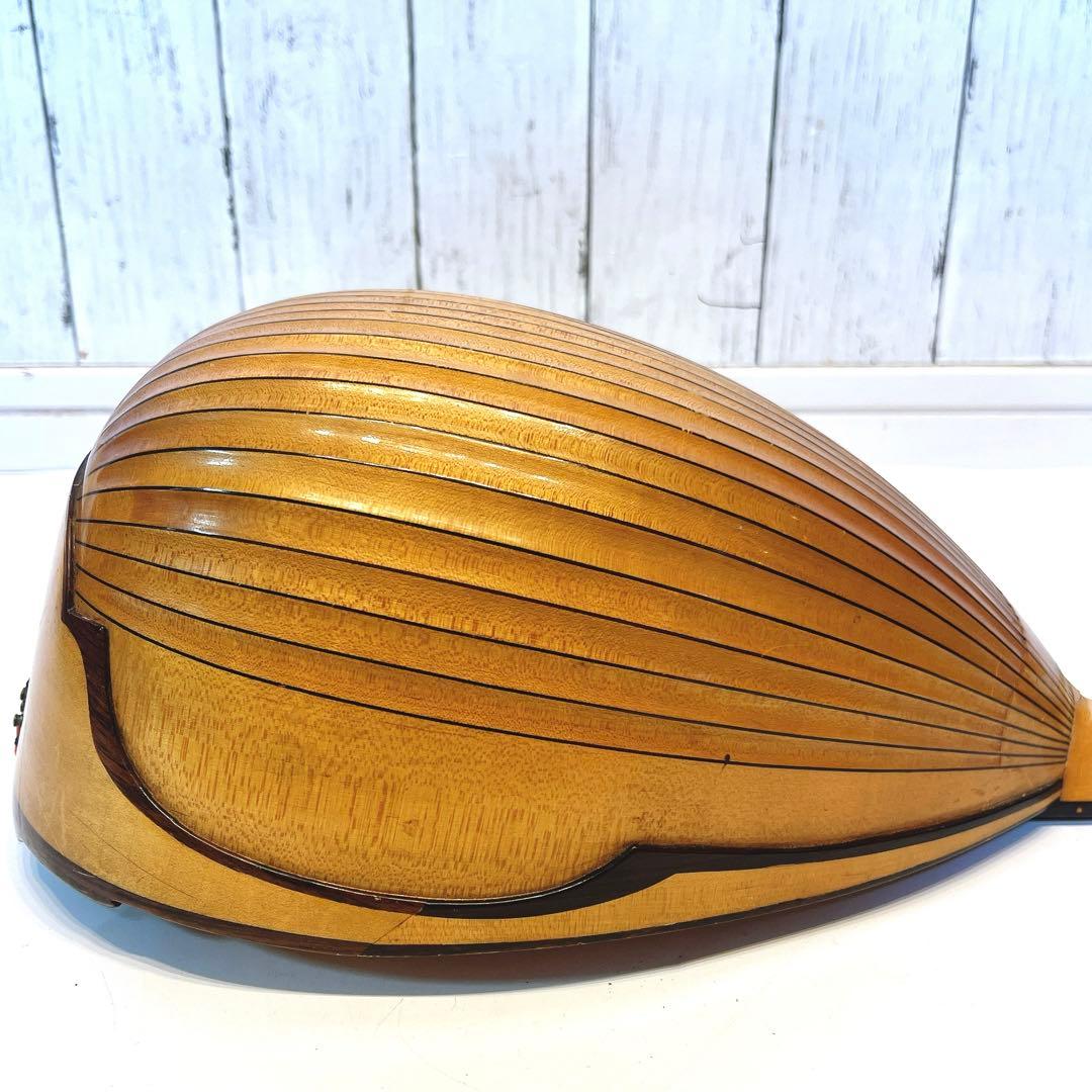 マンドリン SUZUKI NO.100 渦巻きヘッド リブ彫り込み スズキ