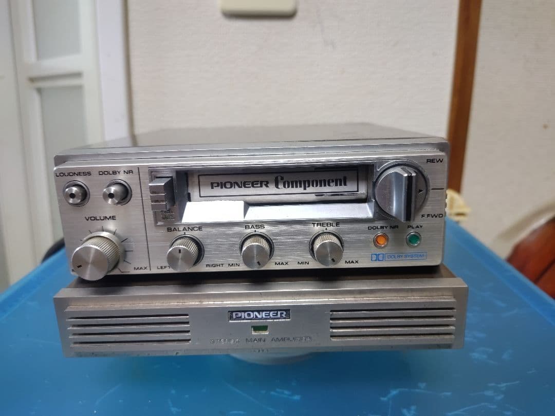 希少！旧車に必須！パイオニア　ロンサムカーボーイ　GM-4 KP-88G セット 希少！旧車に必須！パイオニア ロンサムカーボーイ GM-4 KP-88G