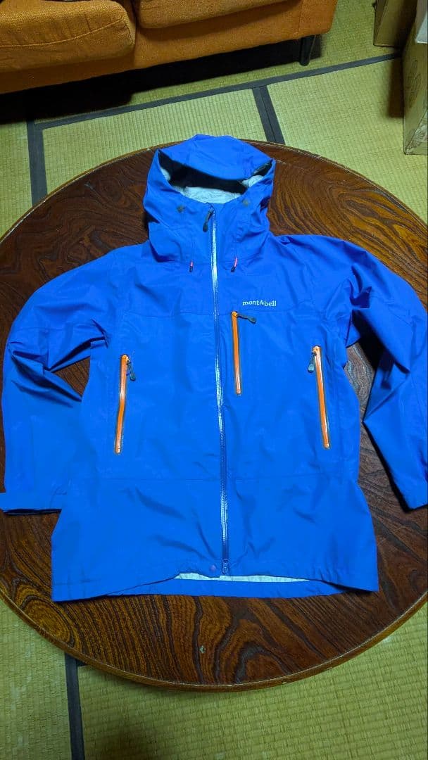 mont-bell マウンテンパーカー XL 青 販売 中