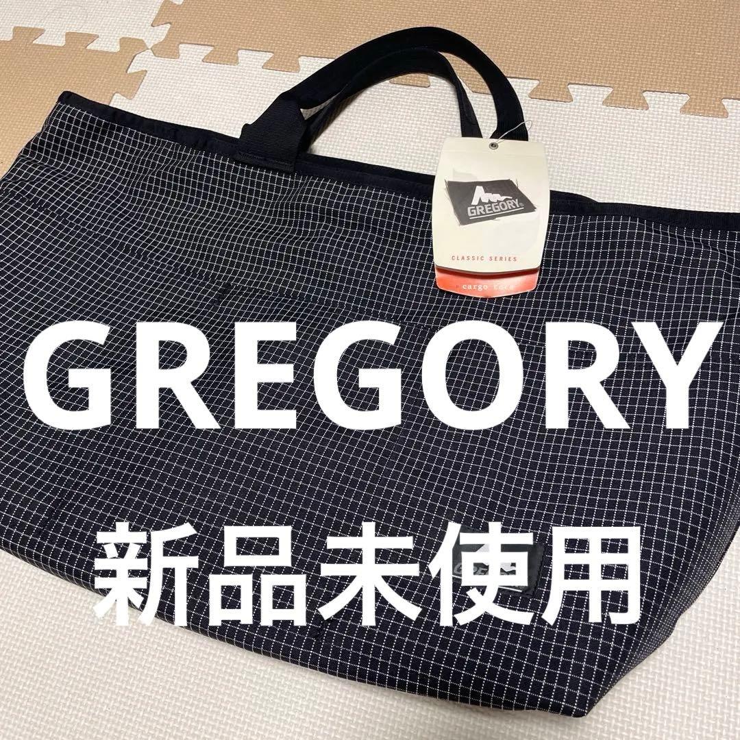 GREGORY★【Lsize】旧ロゴ　カーゴトートバッグ チェック新品未使用 グレゴリー GREGORY USA製 旧タグ グラフチェック トートバッグ - メルカリ