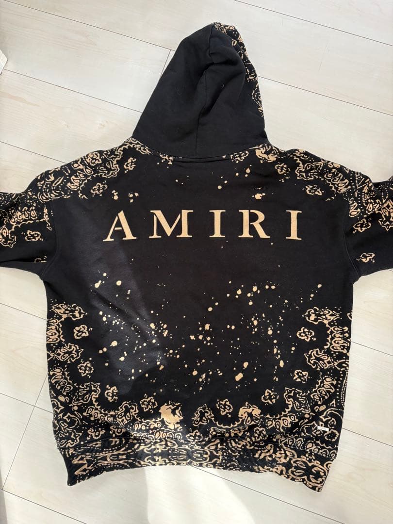 AMIRI バンダナ柄 フーディ - メルカリ