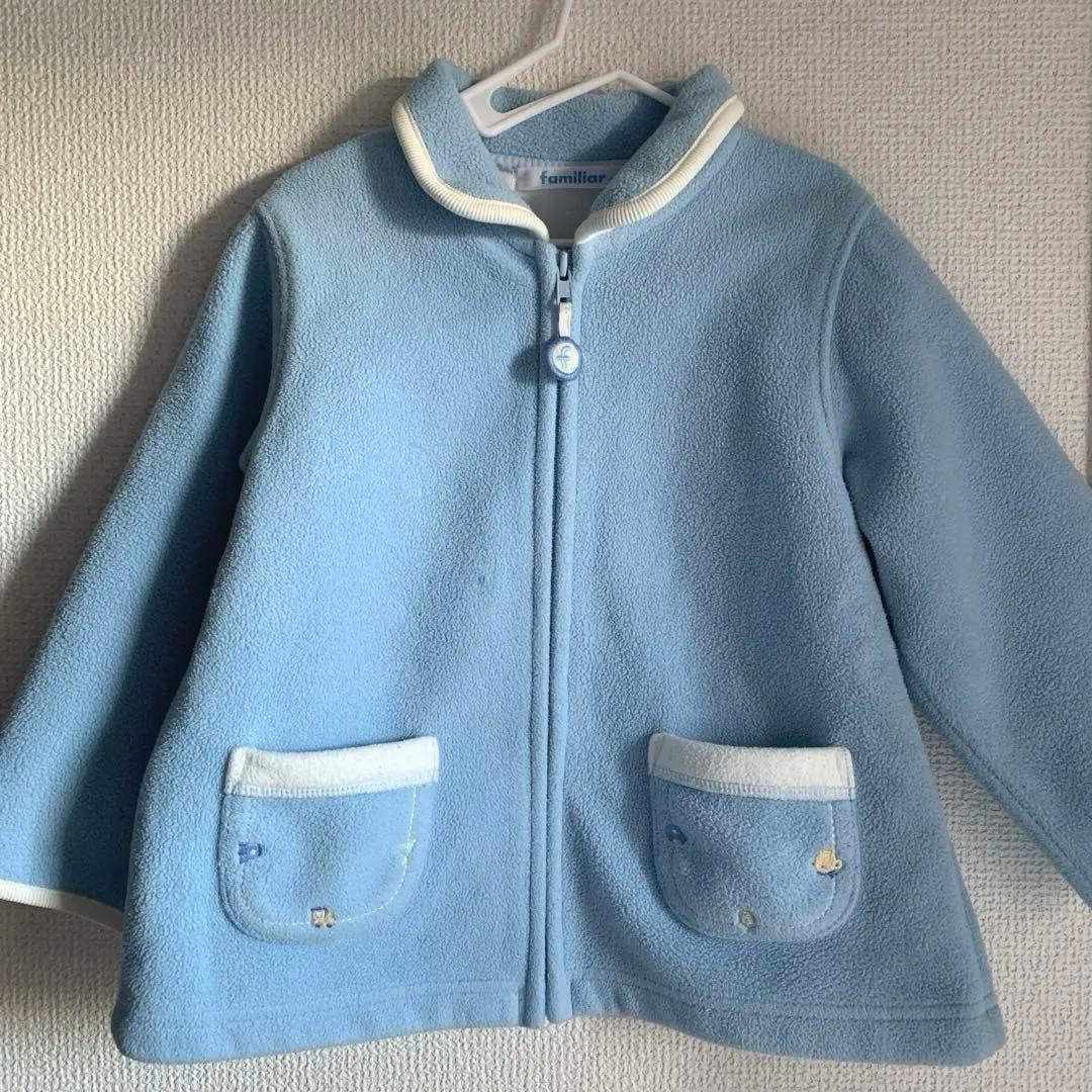 ファミリア familiar フリース アウター 90 男の子 - メルカリ