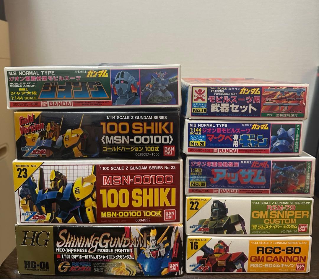 ガンプラ 旧キット まとめ 百式等 ガンプラ旧キット1/100スケール百式完成。プロポーション等一切手を