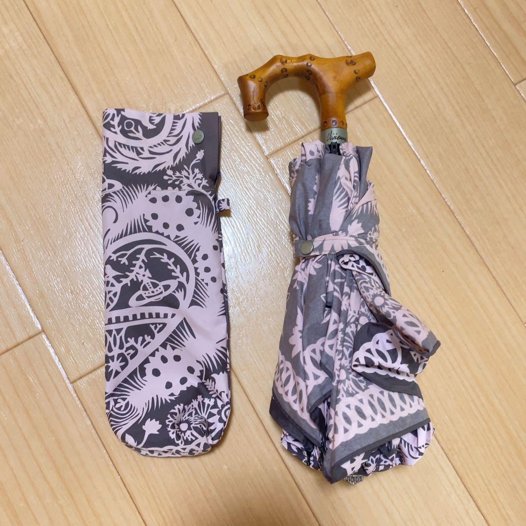 ヴィヴィアンウエストウッド オーブ ハート 折り畳み傘 55cm 傘 雨傘