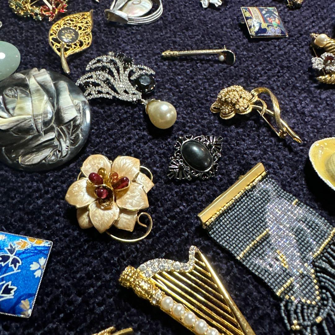 vintage】ブローチ まとめ売り 100点以上 大量