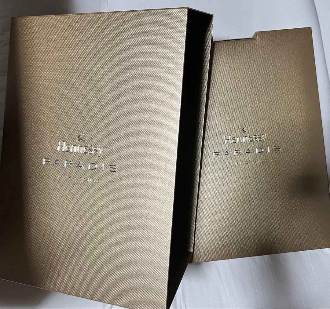 Hennessy PARADIS 空瓶 空箱セット ヘネシー パラディ - メルカリ