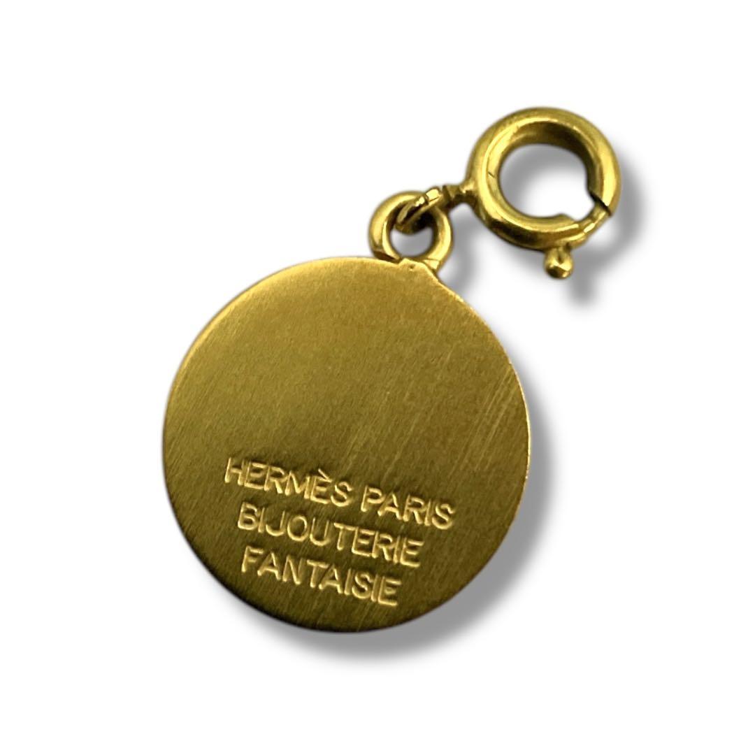 エルメス 良品 セリエコイン 箱付き ペンダント トップトップ チャーム