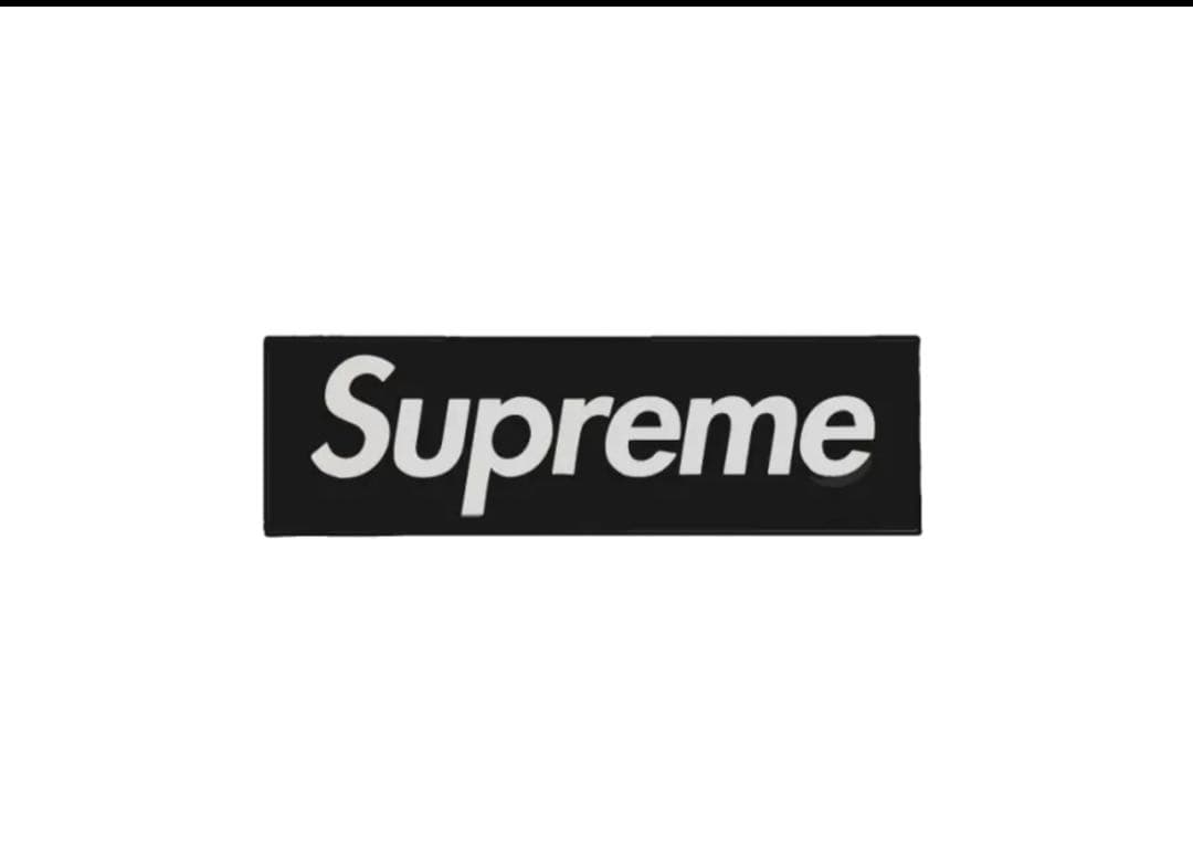 小物 Supreme Box Logo Car Emblem \"Black\"