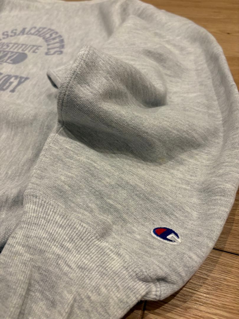 美品！激レア チャンピオンリバースウィーブ グレー 染み込み5段