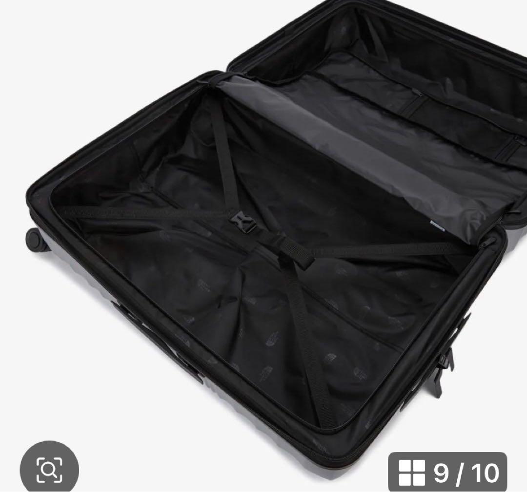 韓国限定 ノースフェイス スーツケース2個セットブラック 20 24お急ぎ