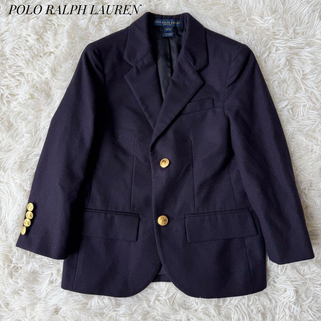 現行タグ⭐︎ ラルフローレン 金ボタン 紺ブレ テーラードジャケット