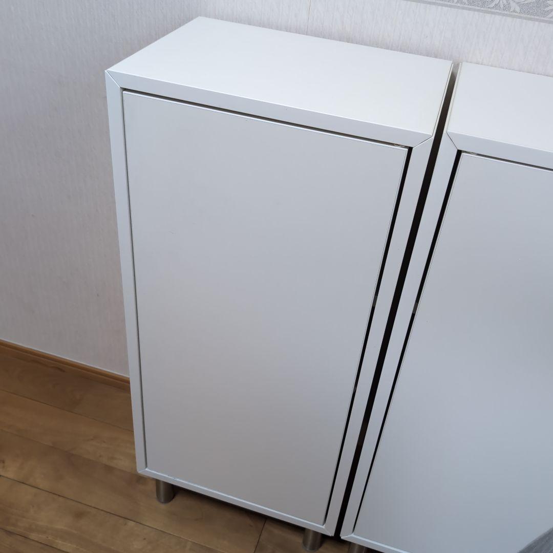完成品】IKEA EKET エーケト キャビネット ホワイト - メルカリ