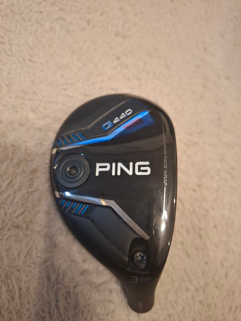 PING G440 20° 3U ヘッドのみ 新品 G440 3U PING ハイブリッド ピン ユーティリティ 20° ヘッド