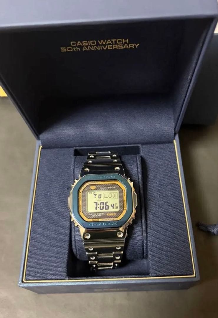 未使用　GMW-B5000SS-2JR カシオ Gショック GMW-B5000SS-2JR カシオ 腕時計50周年記念 CASIO G-SHOCK