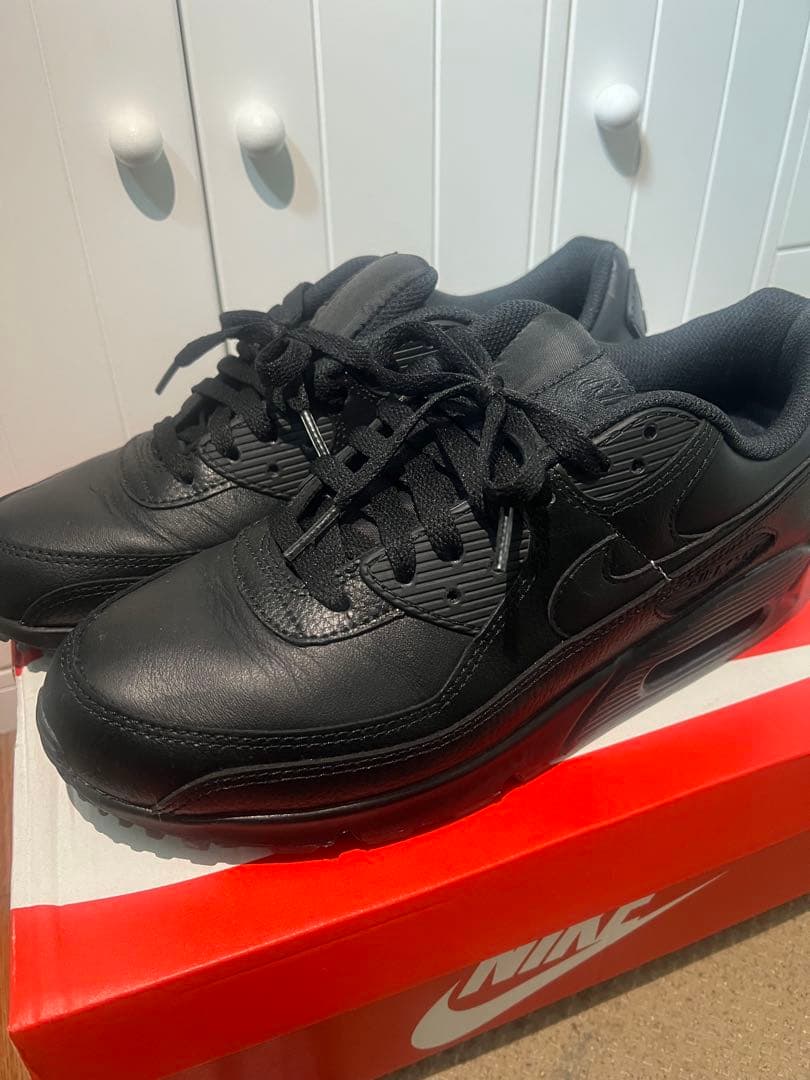 ほぼ新品！NIKE AIR MAX 90 LTR ブラック / 27.5cm