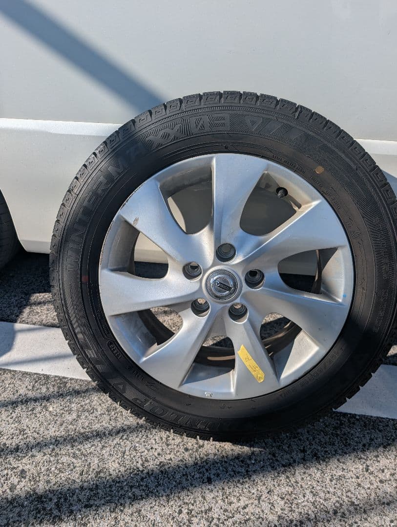 タイヤ 彩鯉様専用 195/60/16スタッドレスタイヤ1本③ナット付き 195