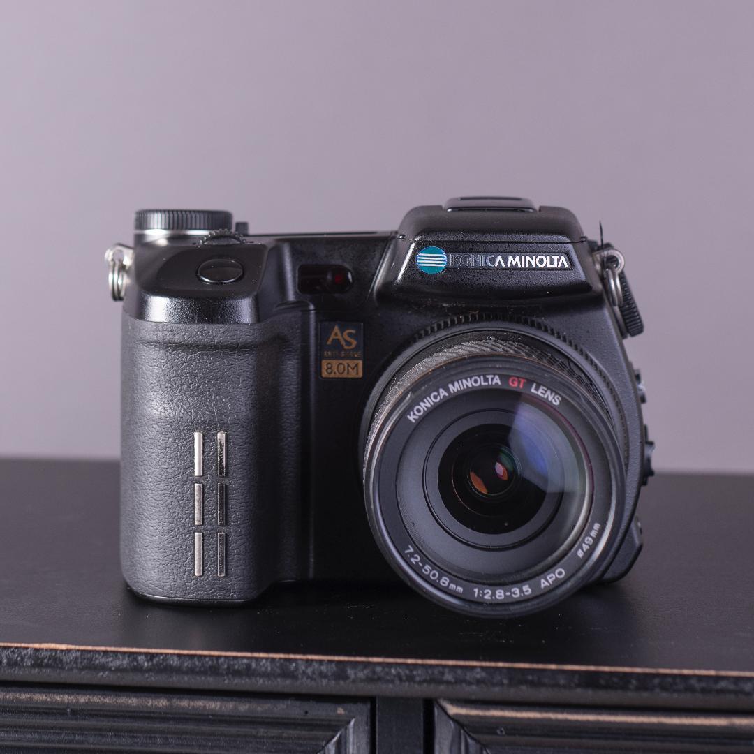 本格派デジカメ】MINOLTA DiMAGE A2 ブラック スマホ転送OK - メルカリ