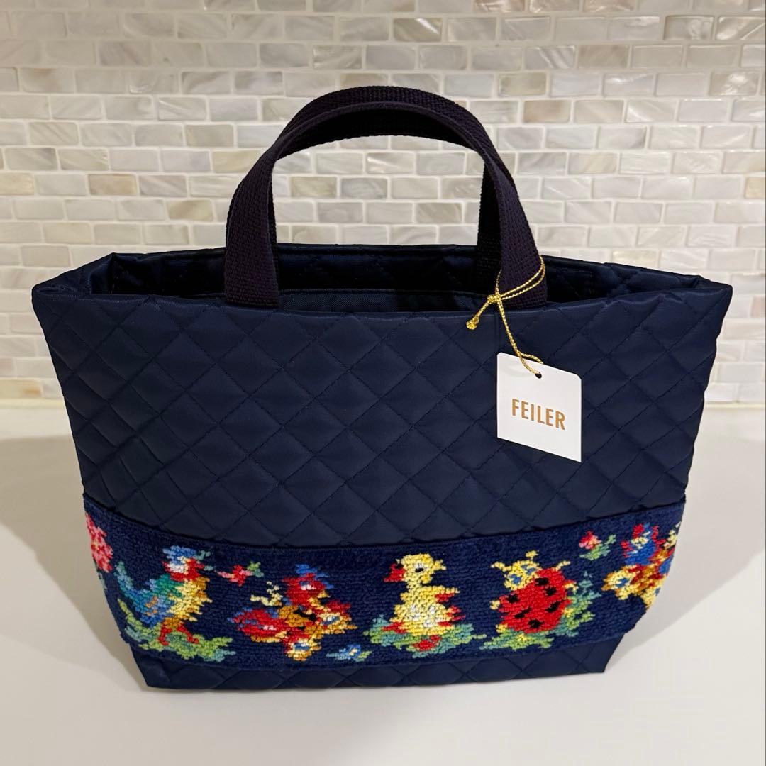 新品】学校フェイラー ハイジ バッグインミニバッグ 上履き入れ 2点