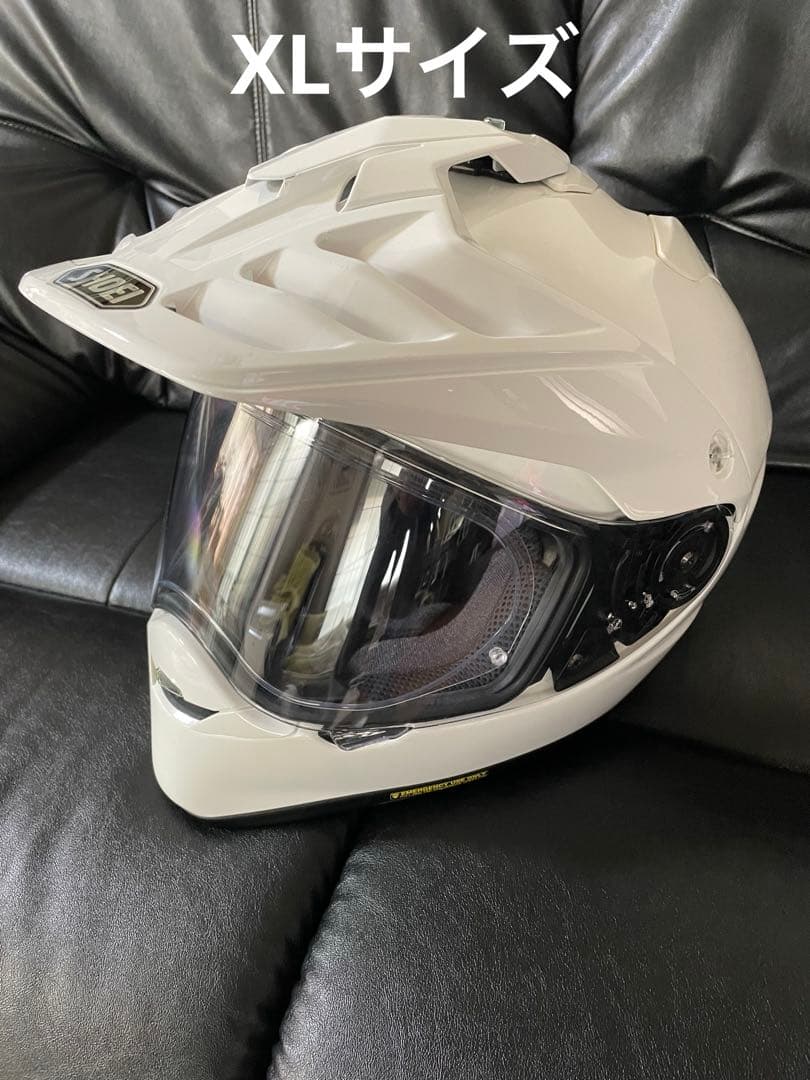 SHOEI HORNET-ADVヘルメット ホワイト Webike | SHOEI ショウエイ HORNET-ADV［ホーネット-エーディーヴイ