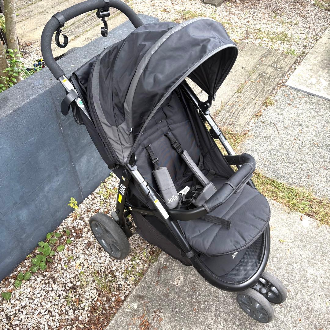 プロフィール必読様専用 ベビーカー 黒 軽量 折りたたみ