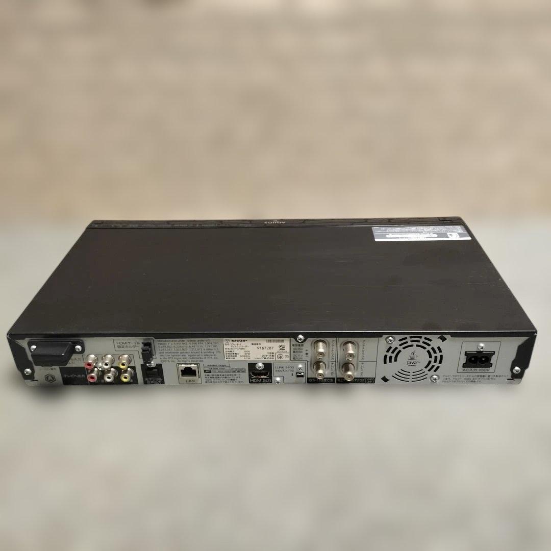 大容量1TB W録画 AQUOS BDレコーダー BD-HDW80 - メルカリ