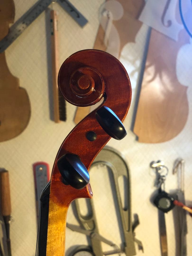 駒&魂柱調整済】サンアントニオ V-802バイオリン 4/4