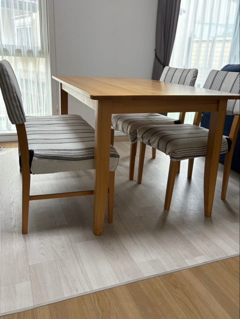 JJstream様取置中 ナチュラルウッド ダイニングテーブル