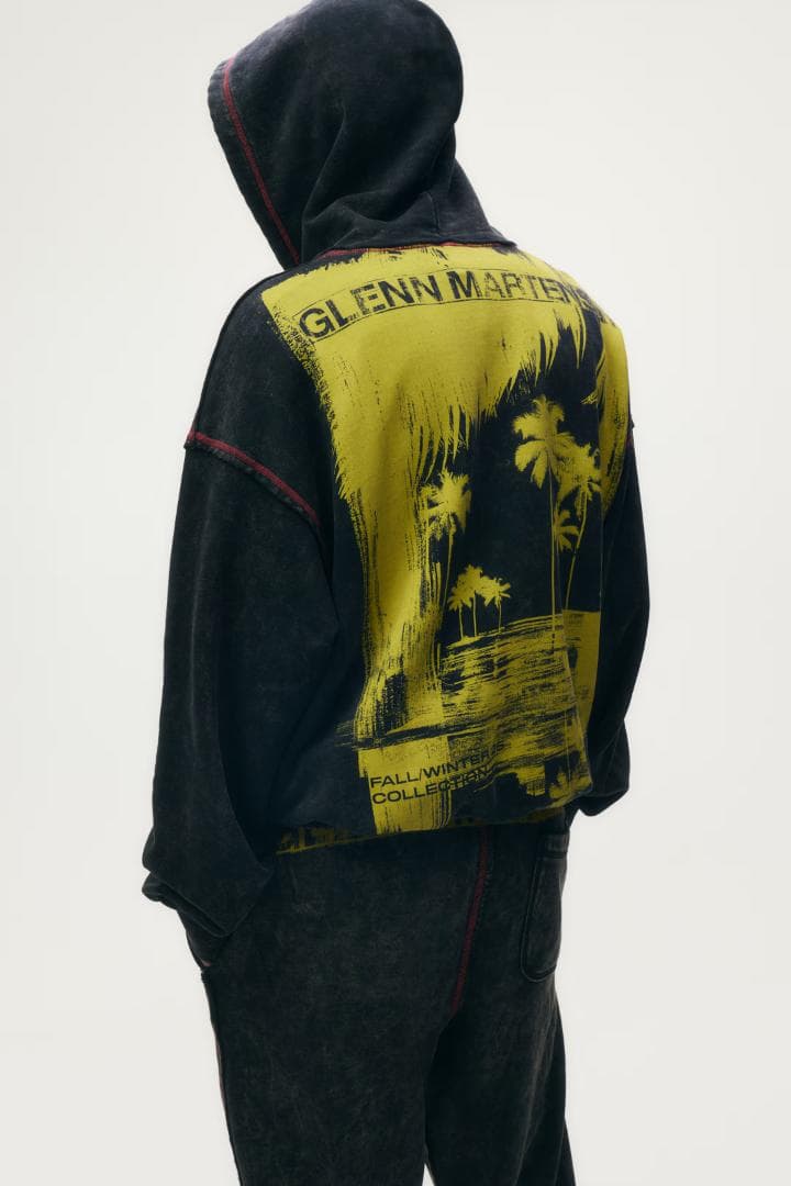 H&M グレンマーティンス プリントスウェットパーカ - メルカリ