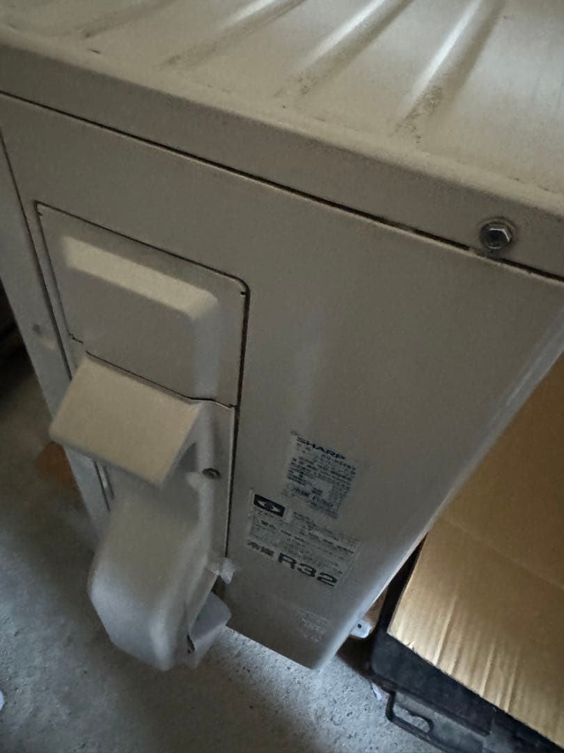 室外機も込 シャープ 8畳用 エアコン クーラー 2.5kw 2021年製 25