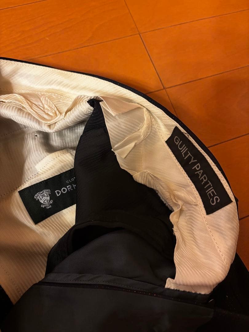 がんぱるる様 GUILTY PARTIES ストライプ ネイビースラックス - メルカリ