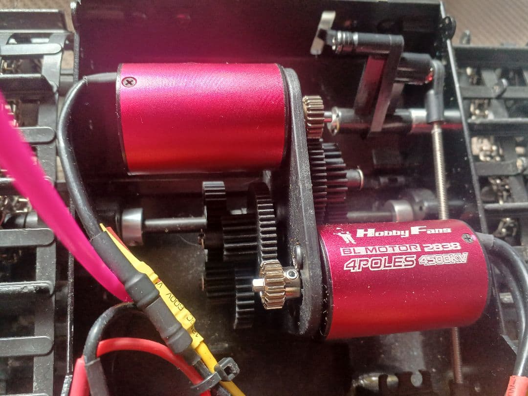 京商ブリザードSR・ブラシレスモーター仕様！ ジャンク品 - メルカリ