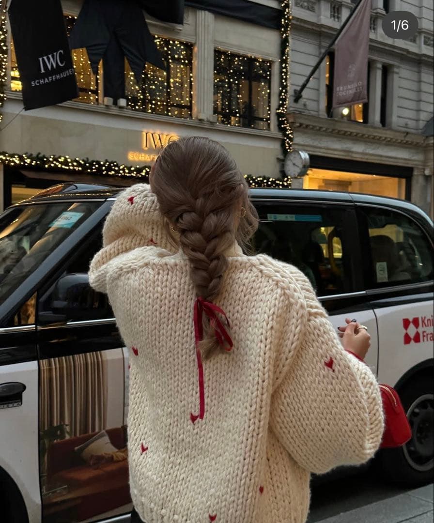 THETOE ハートカーディガン　クリスマスボックス THETOE ハートカーディガン クリスマスボックス