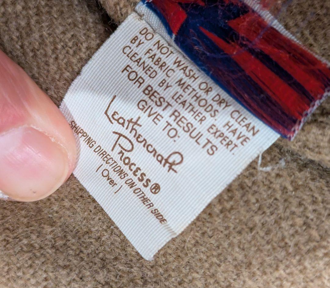 Schott レッドブラウンレザー ステアハイドトラッカージャケット