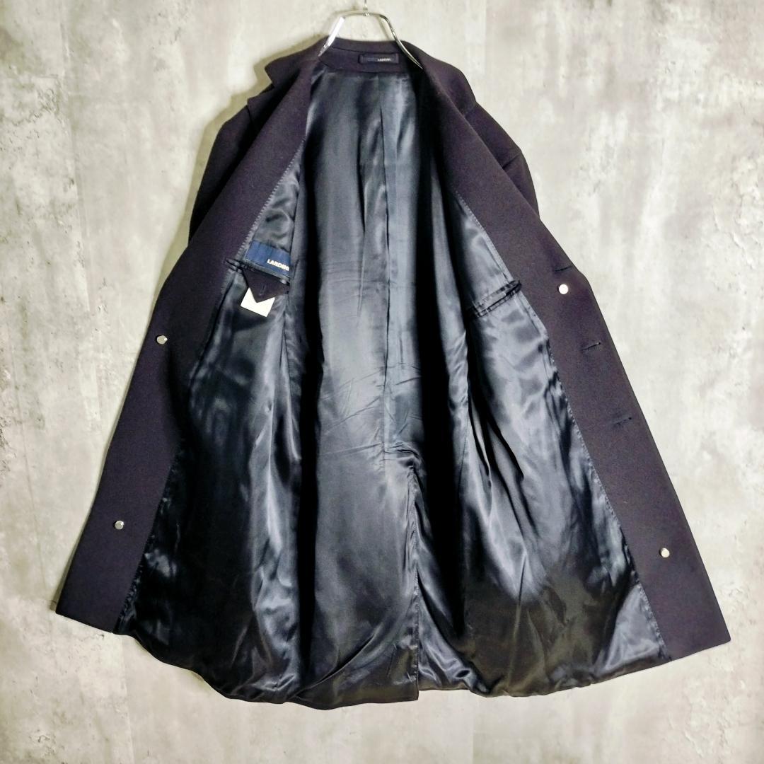 美品☆ラルディーニ ブートニエール 極上ウール チェスターコート 50