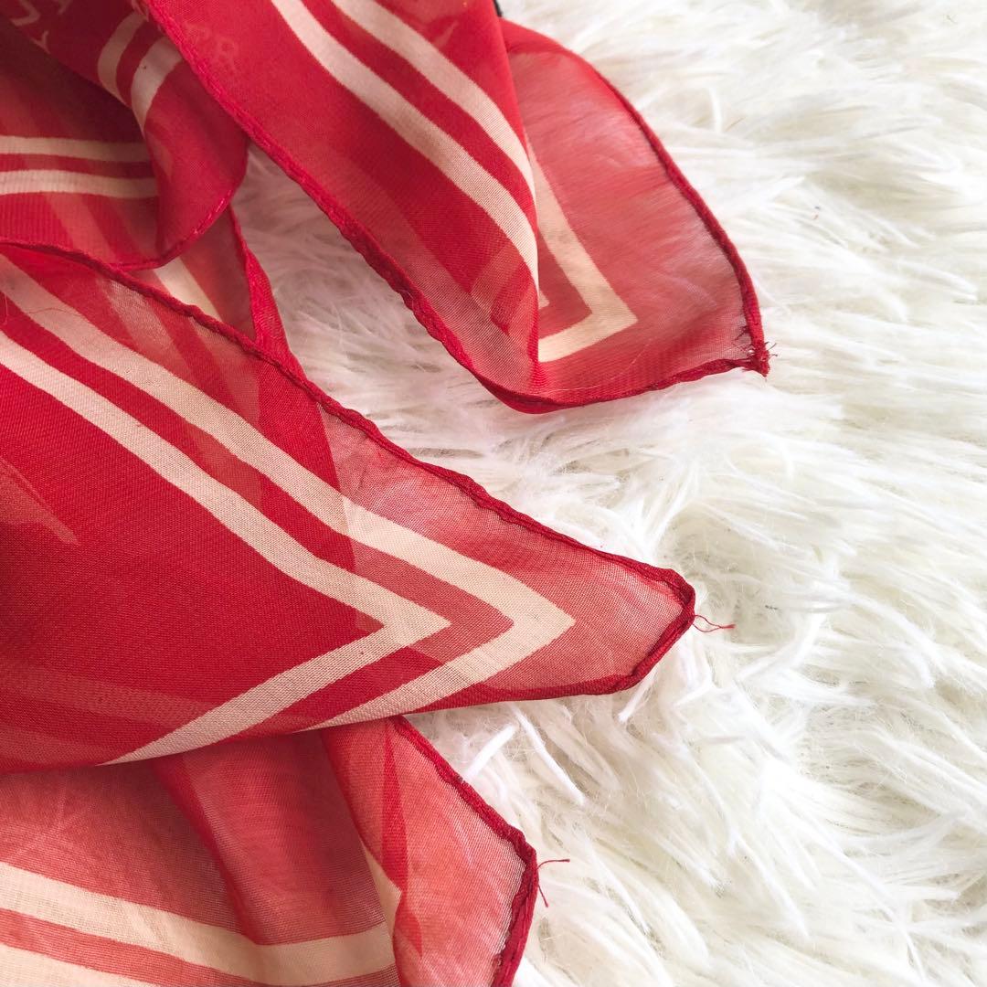 シルク100％ アレキサンダーマックイーン スカーフ ストール スカル