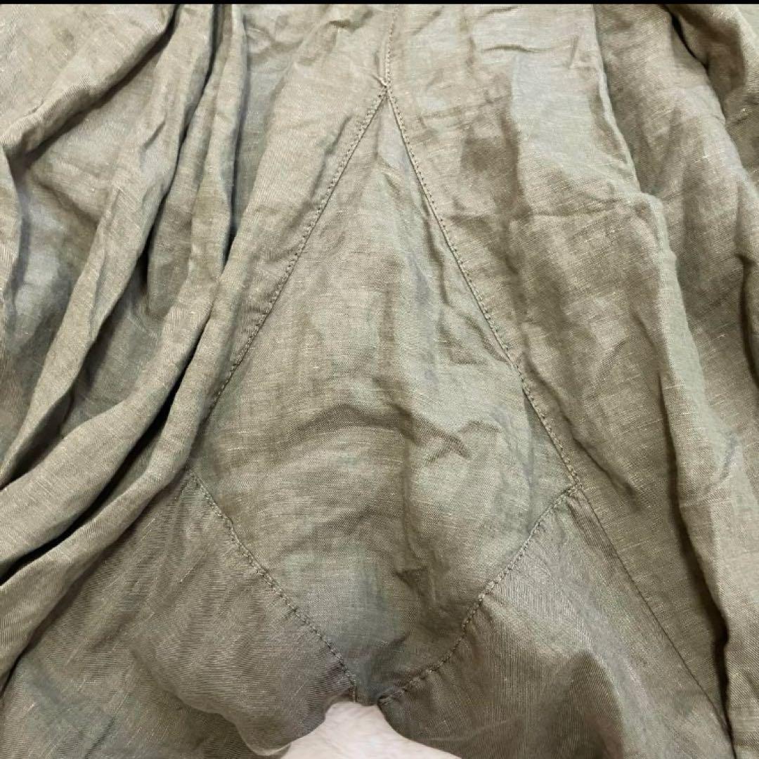 新品】 ヴィヴィアンウエストウッド リネン混 サルエルパンツ オーブ釦