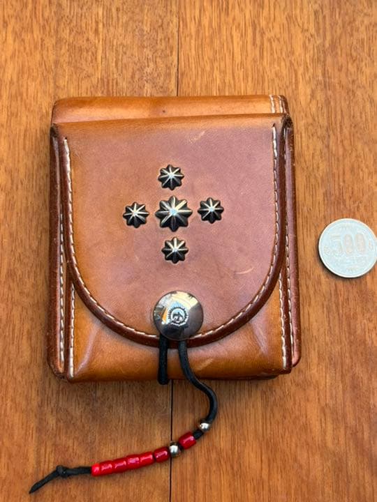 ゴローズ goro's 財布 二つ折り ショップカスタム - メルカリ