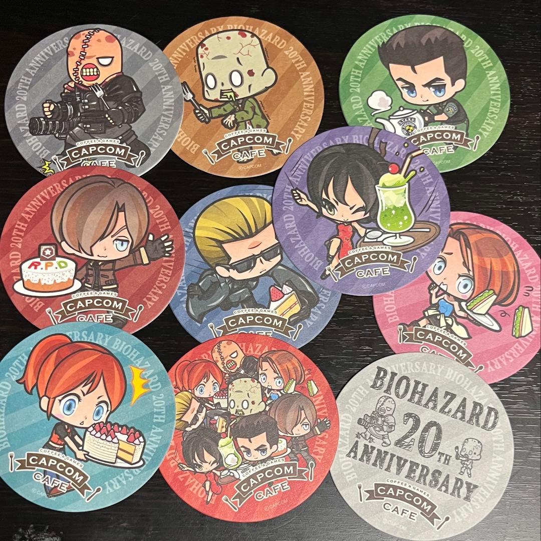 バイオハザード カプコンバー 缶バッジ レオン・S・ケネディ バイオ