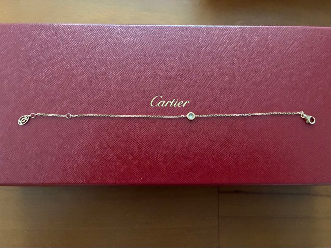 試着のみ【Cartier】カルティエ ダムールブレスレット LMピンク