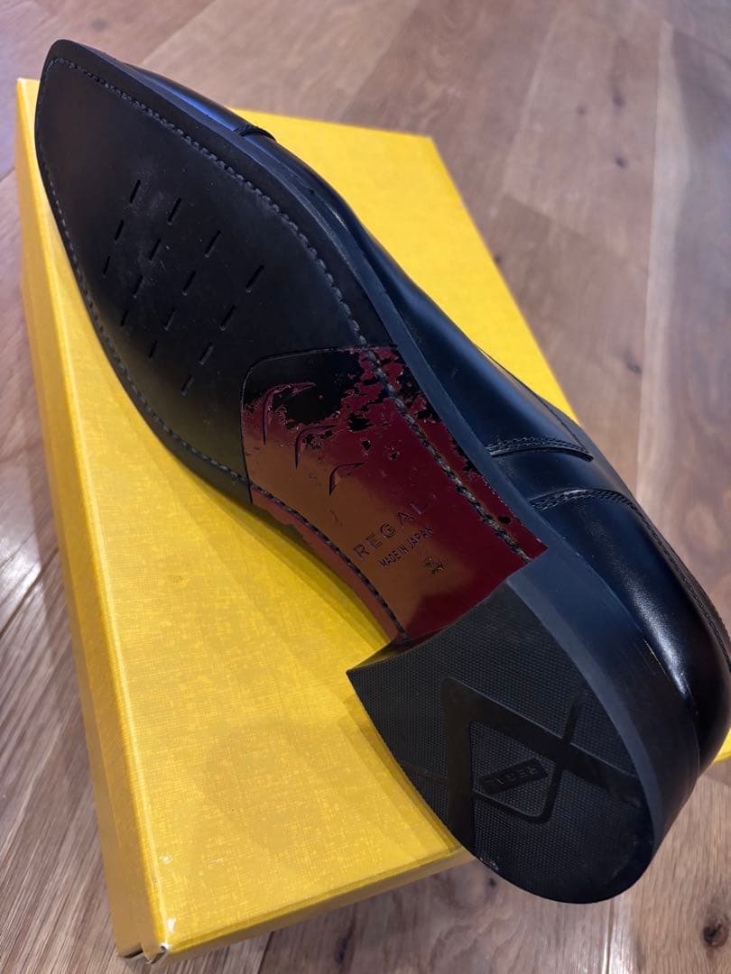 REGAL リーガル ストレートチップ 25.5cm 美品