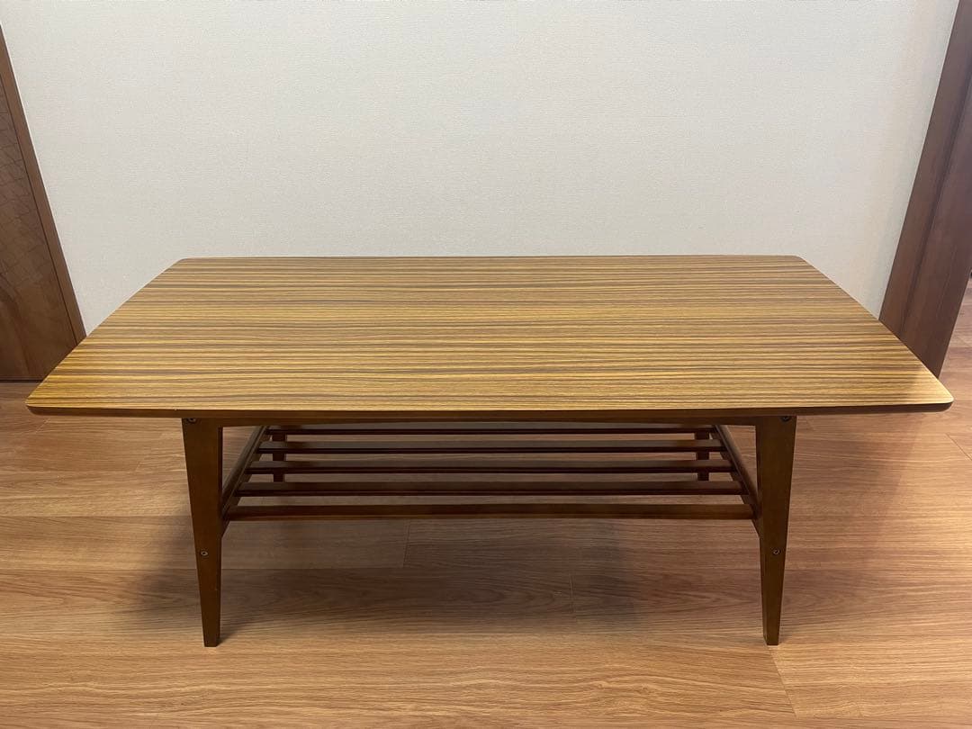 【美品】カリモク60 リビングテーブル大 カリモク60 リビングテーブル大ウォールナット色 | Plain Table