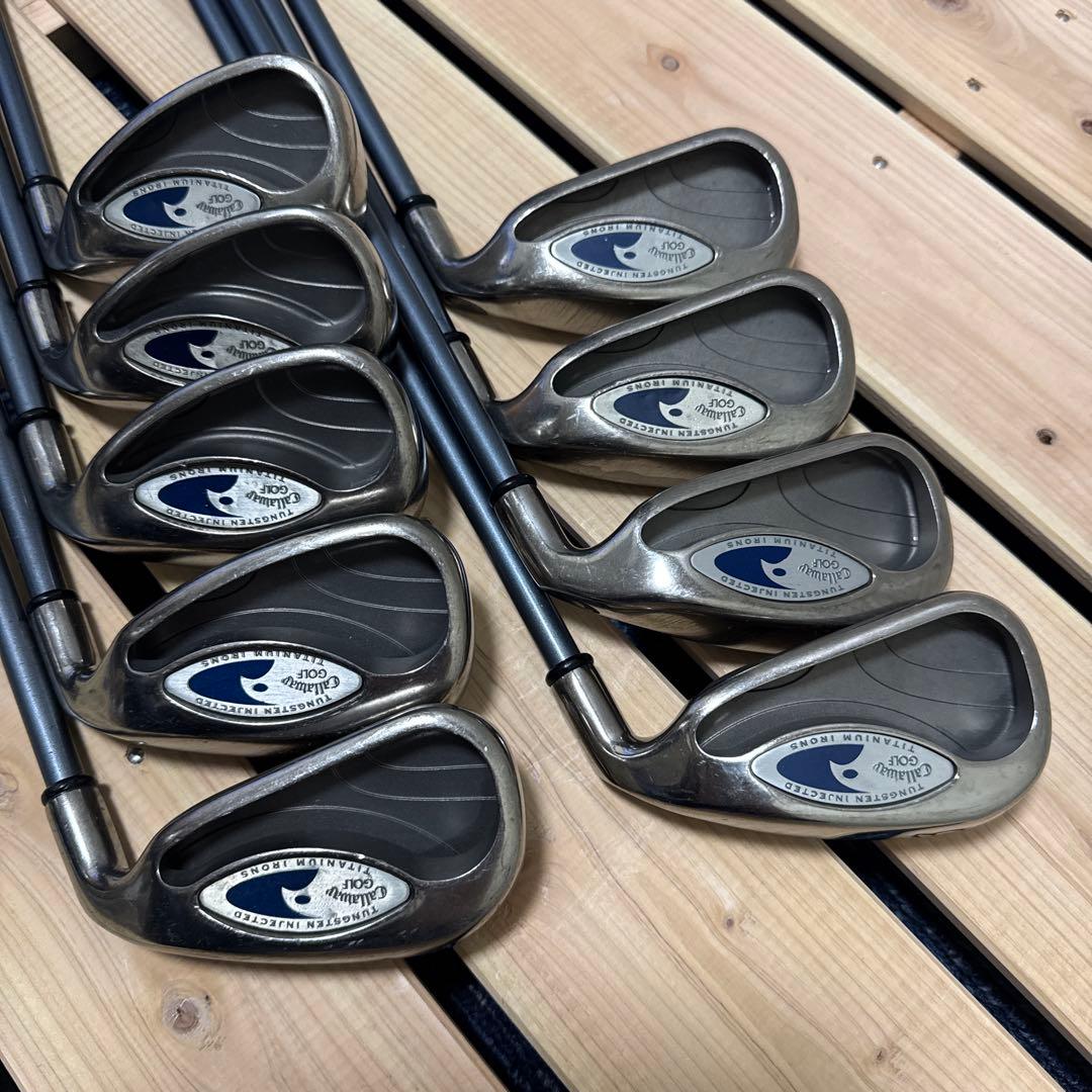 キャロウェイ Hawk Eye ホークアイ 9本セット フレックスR