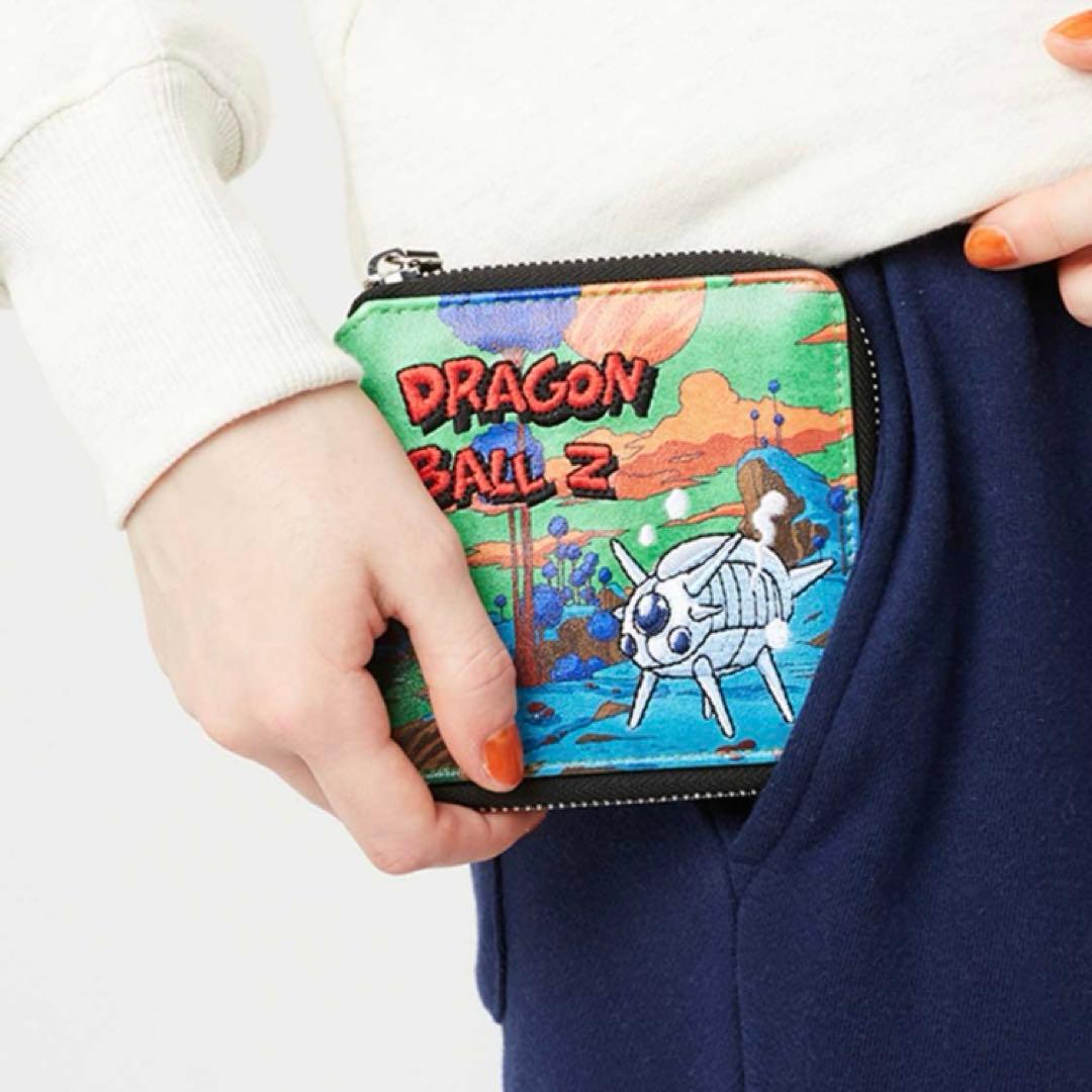 新品 箱なし グラニフ ドラゴンボール 夢の神 財布 ジップウォレット
