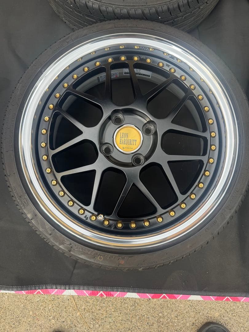 スーパースター レオンハルト ゲミュート マッドブラック 軽 16インチ