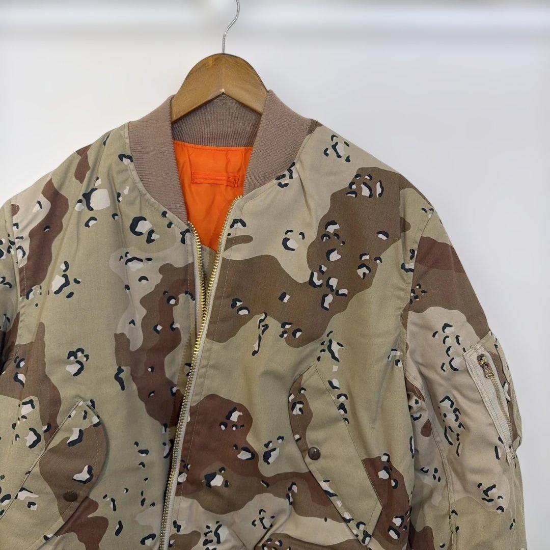 MA-1 フライトジャケット デザートカモ MADE IN USA Lサイズ - メルカリ