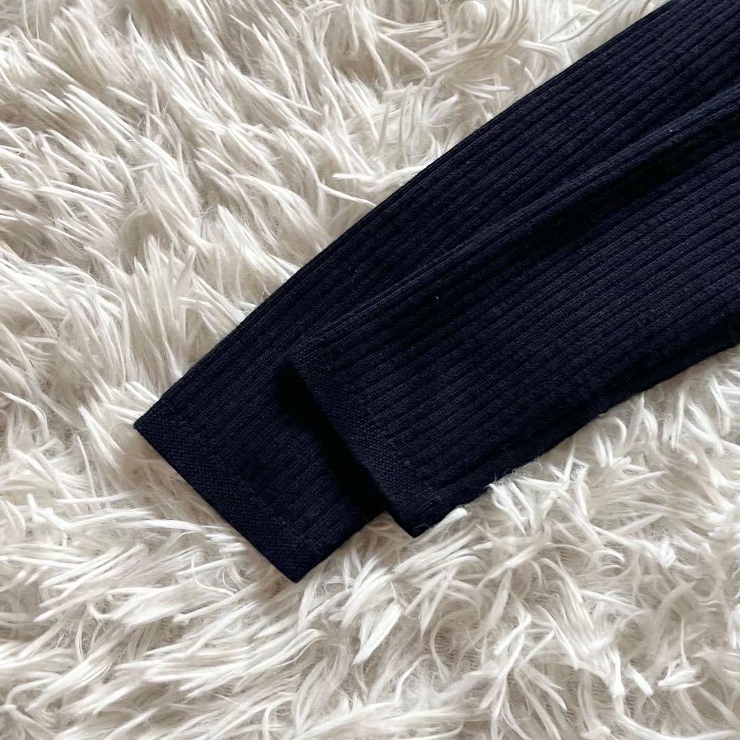 極美品✨ ポロラルフローレン メリノウール タートルネック ドレス QR