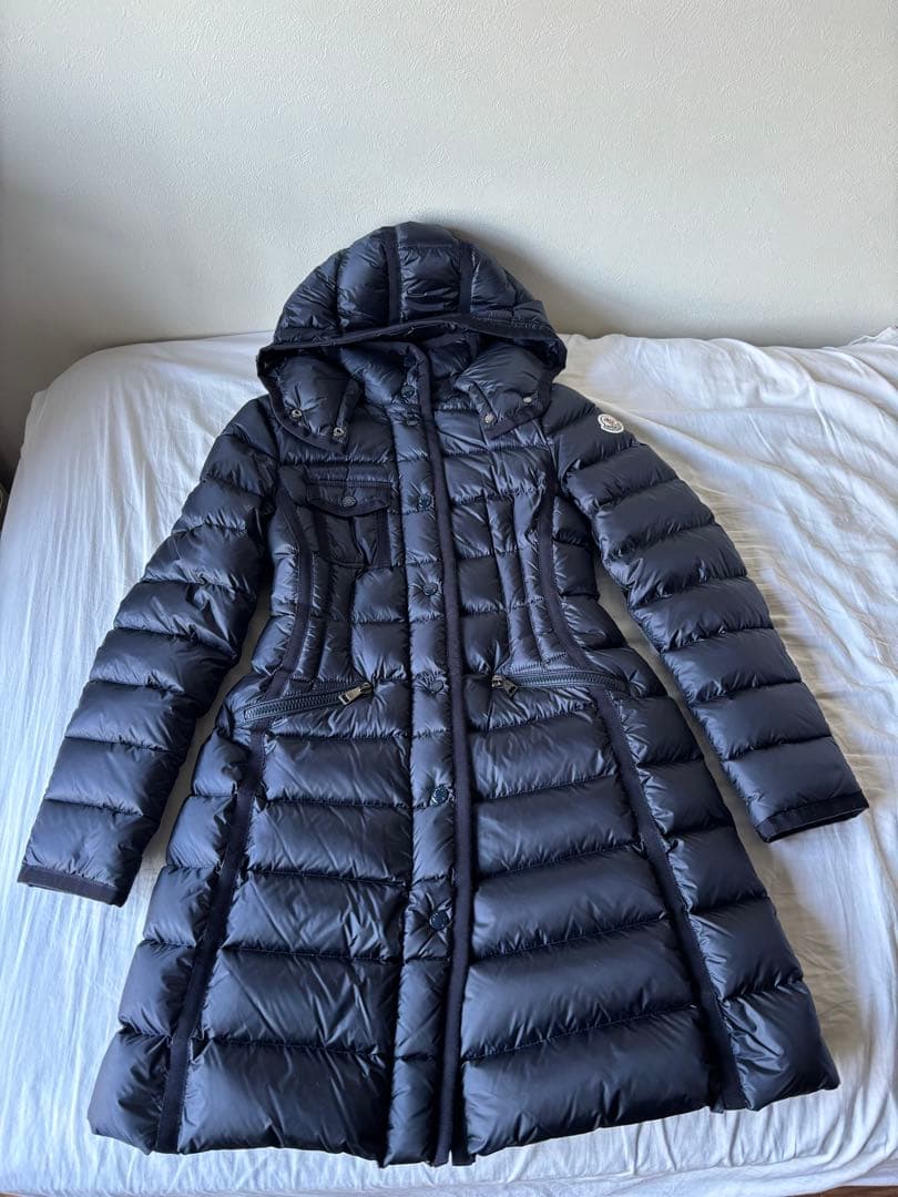 国内正規 極美品 モンクレール HERMINE ダウンコート 0 エルミンヌ