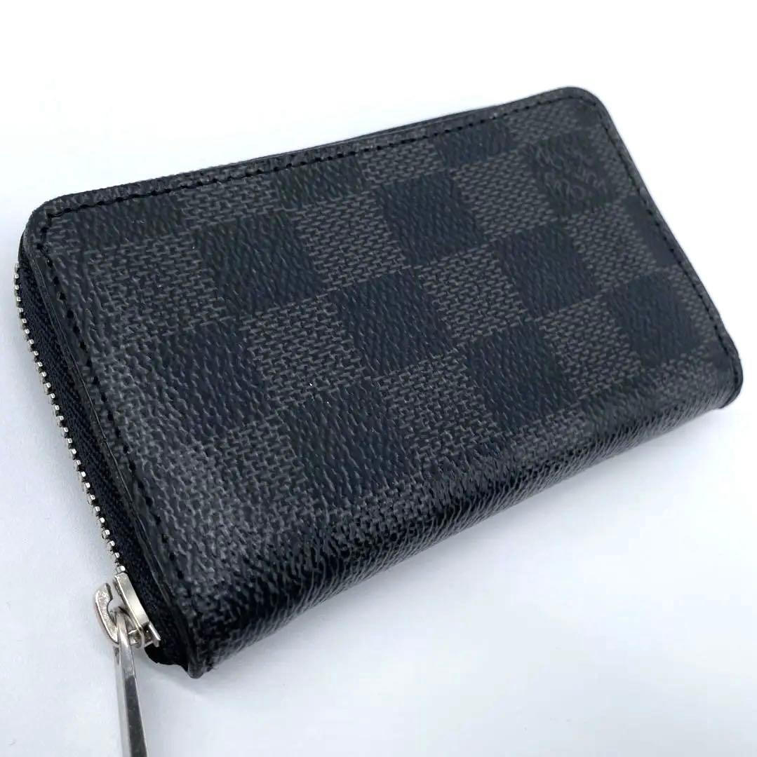 美品 ルイヴィトン ダミエ グラフィット ジッピー コインパース MI2104