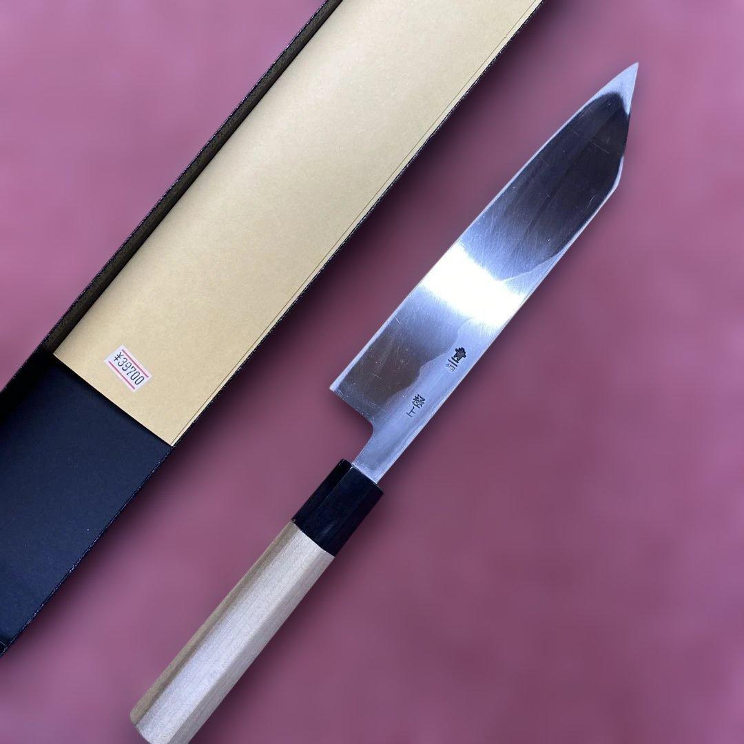 青二鋼 切付型特製万能和包丁 195㎜ 6.5寸 - メルカリ